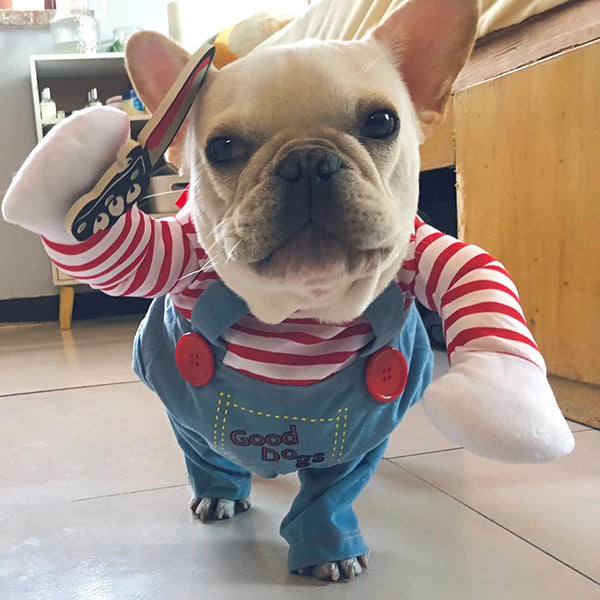 Striped Halloween Pet Costume