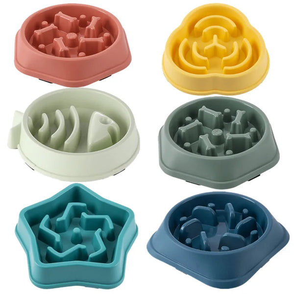 Round Slow Feeding Bowl
