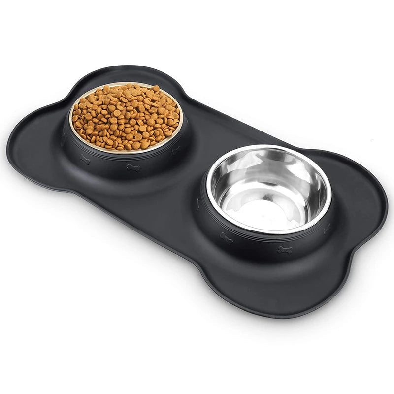 Benepaw Double Feeding Bowl Set