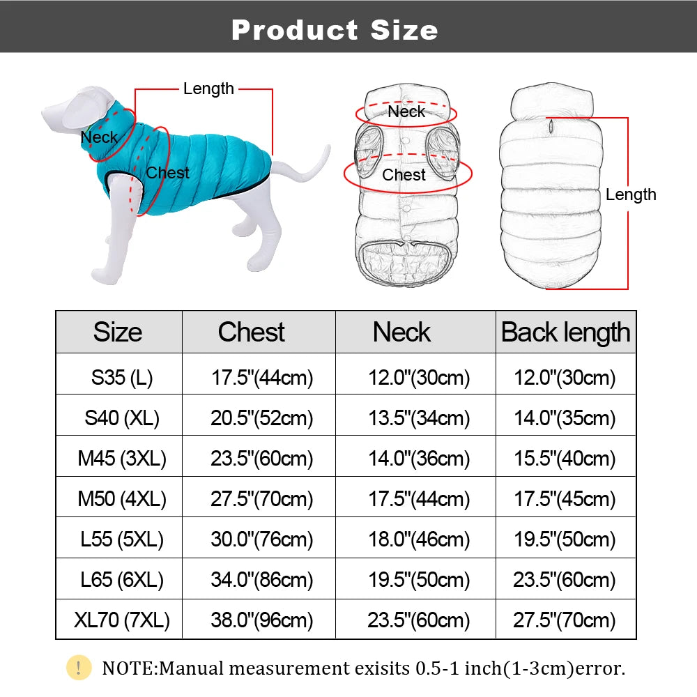 Reversible Waterproof Winter Vest