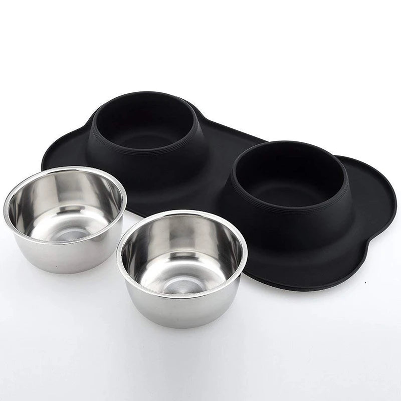 Benepaw Double Feeding Bowl Set