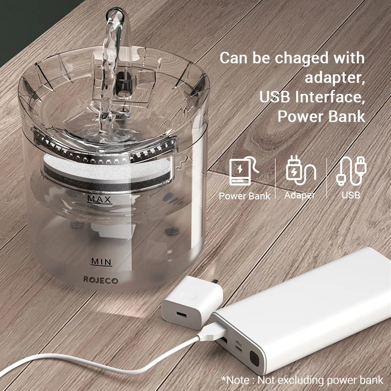 ROJECO Sensor Water Fountain