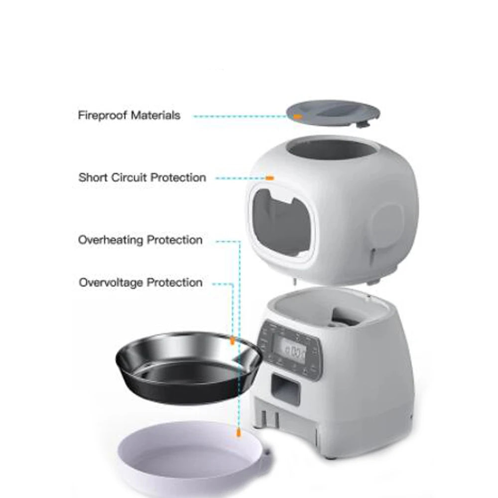 3.5L Timed Pet Feeder