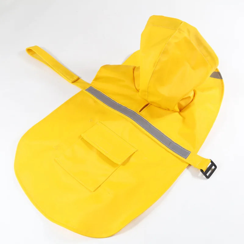 Reflective Lightweight Dog Raincoat