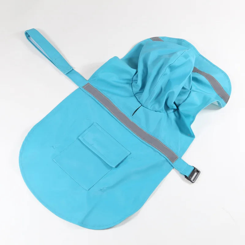 Reflective Lightweight Dog Raincoat