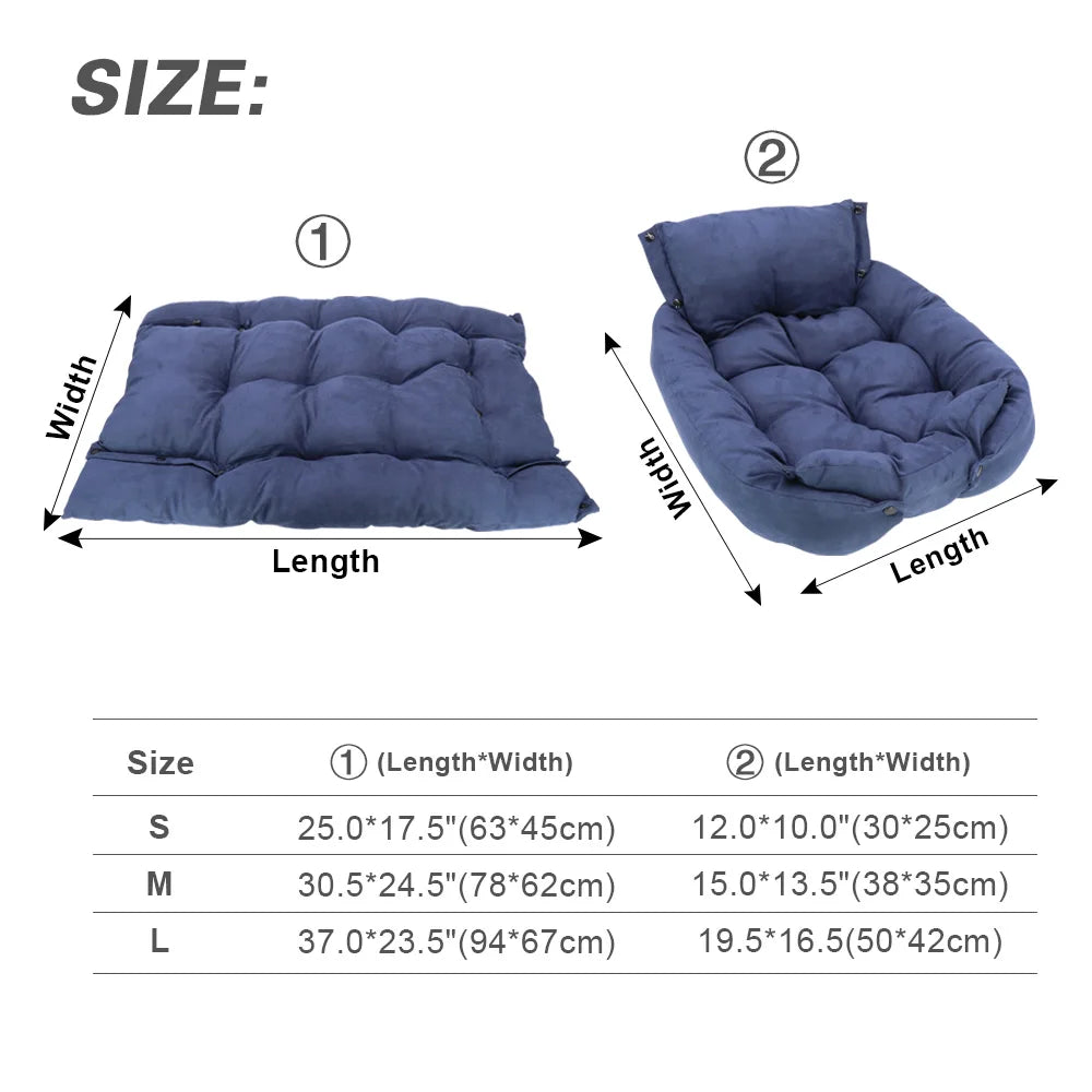 Removable Cover Pet Bed
