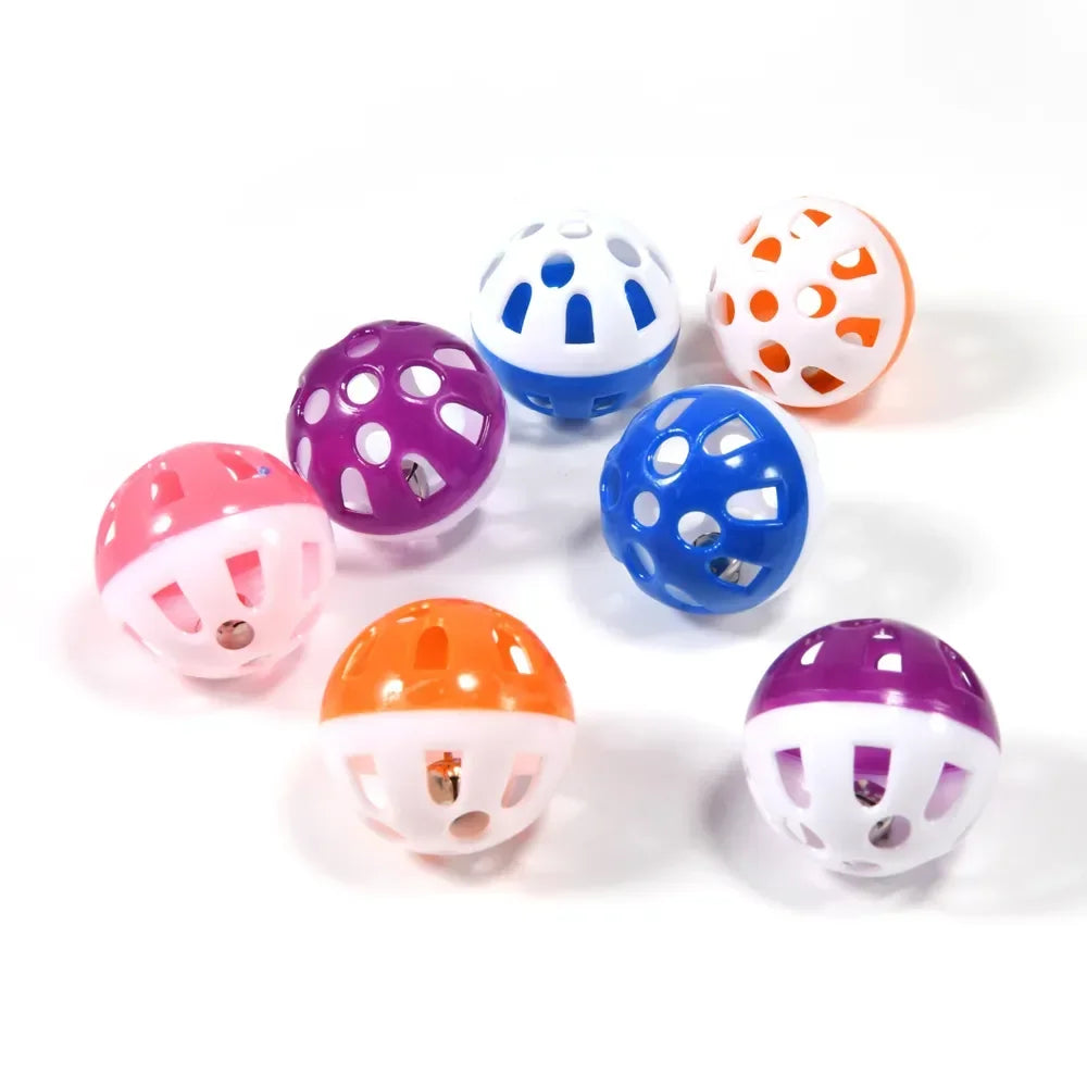 Colorful Parrot Bell Balls