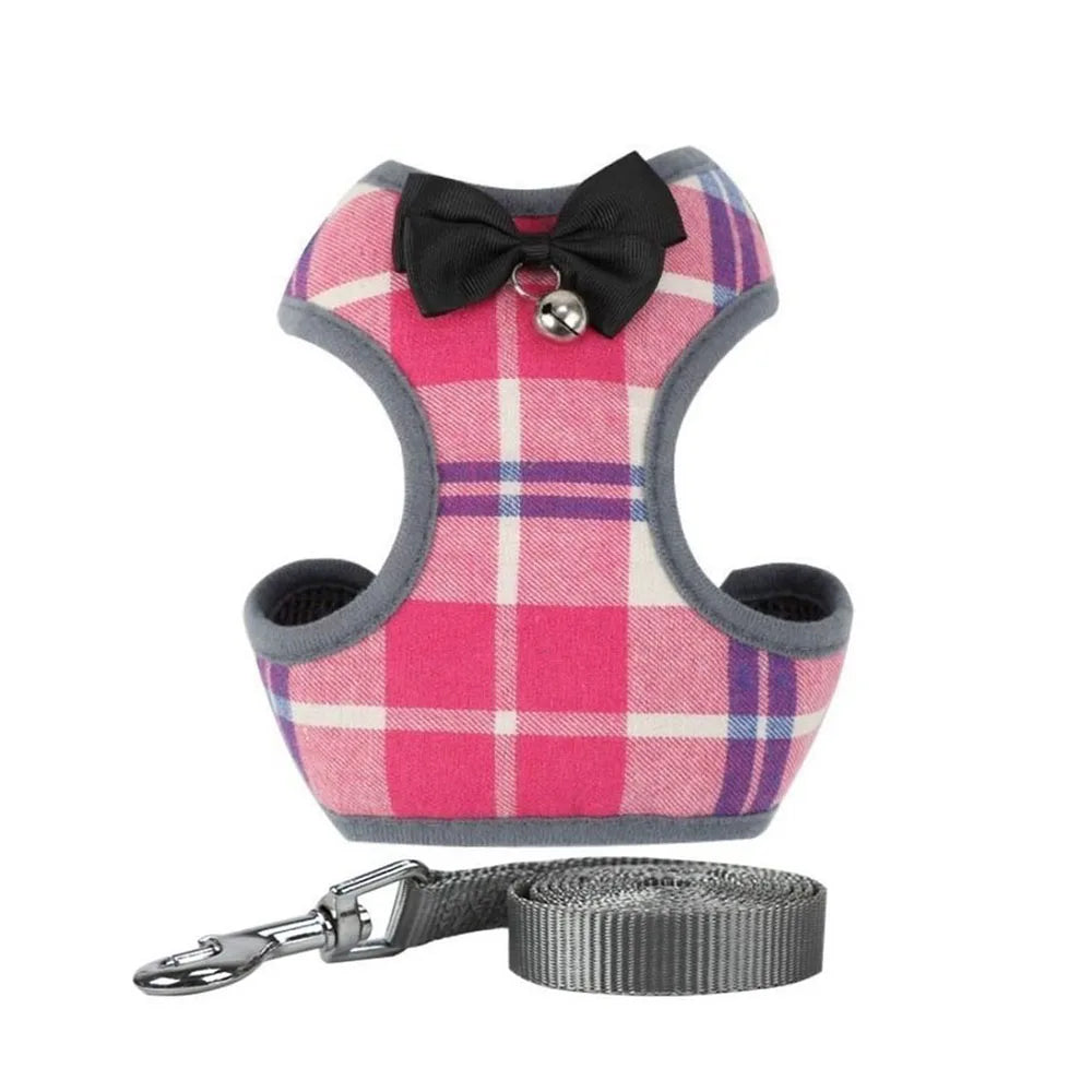 Padded Nylon Pet Harness Set