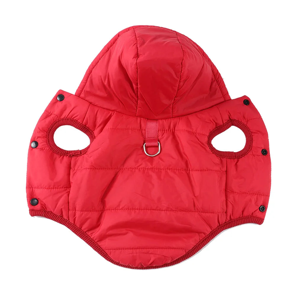 Hooded Fleece Pet Coat