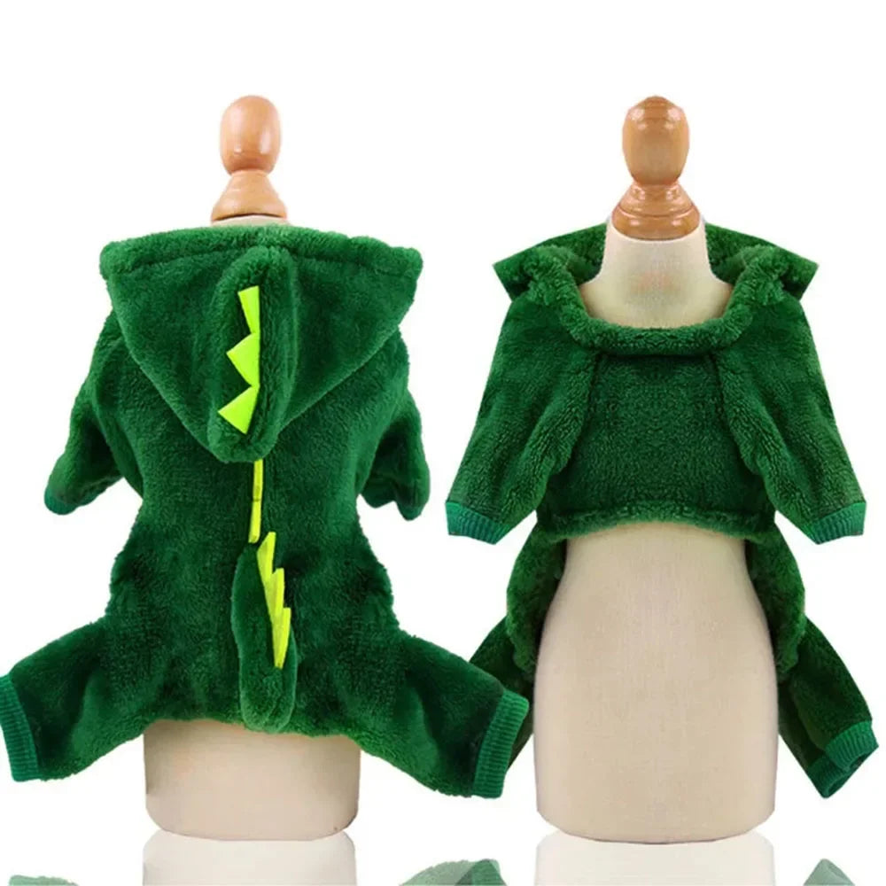 Fleece Dinosaur Pet Costume