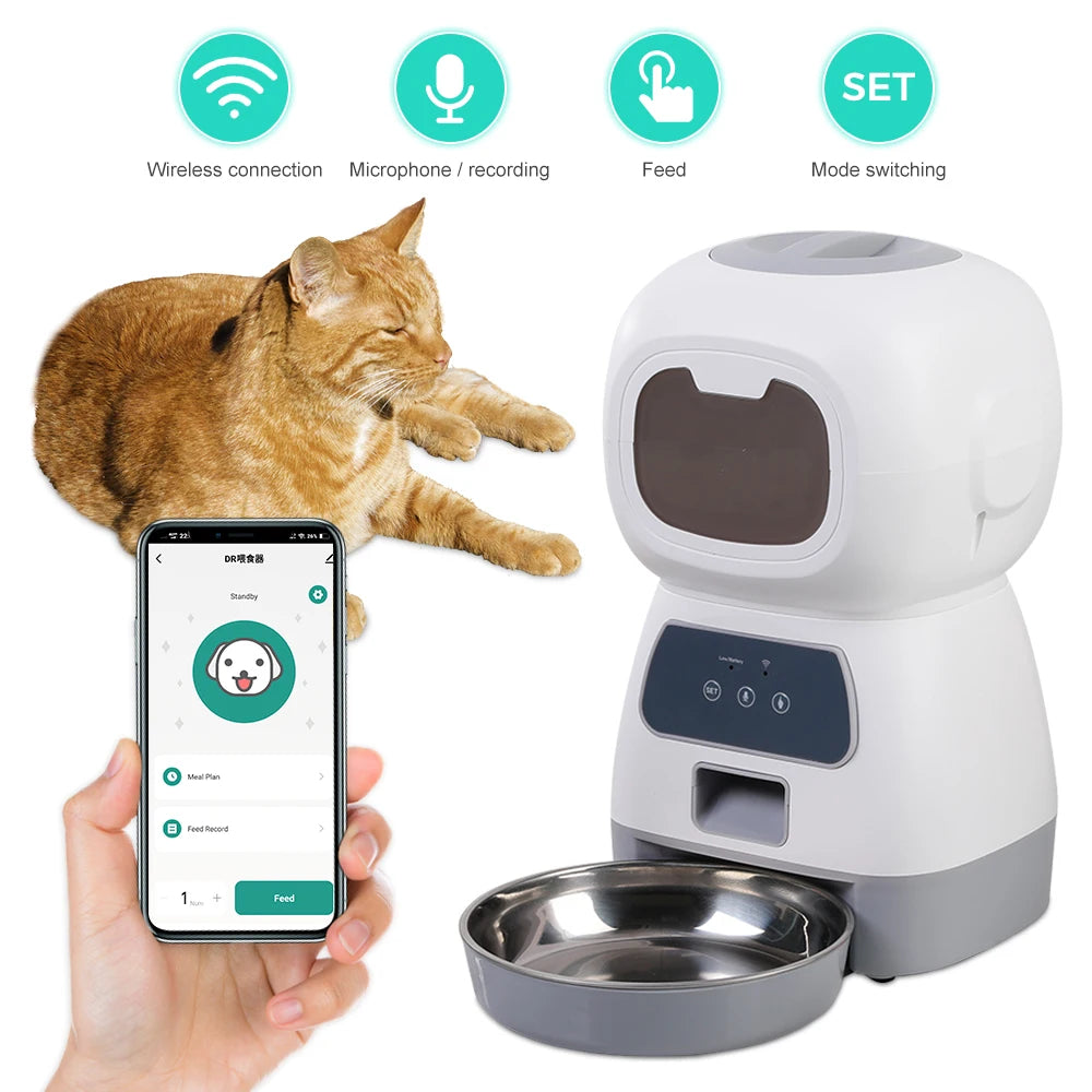 3.5L Timed Pet Feeder