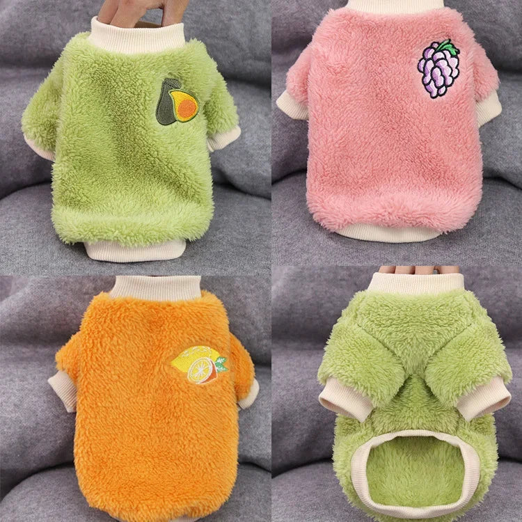 Fleece Printed Puppy Hoodie