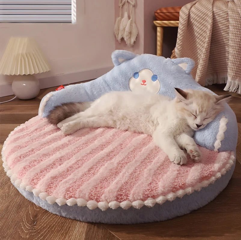 Velvet Winter Cushion Bed