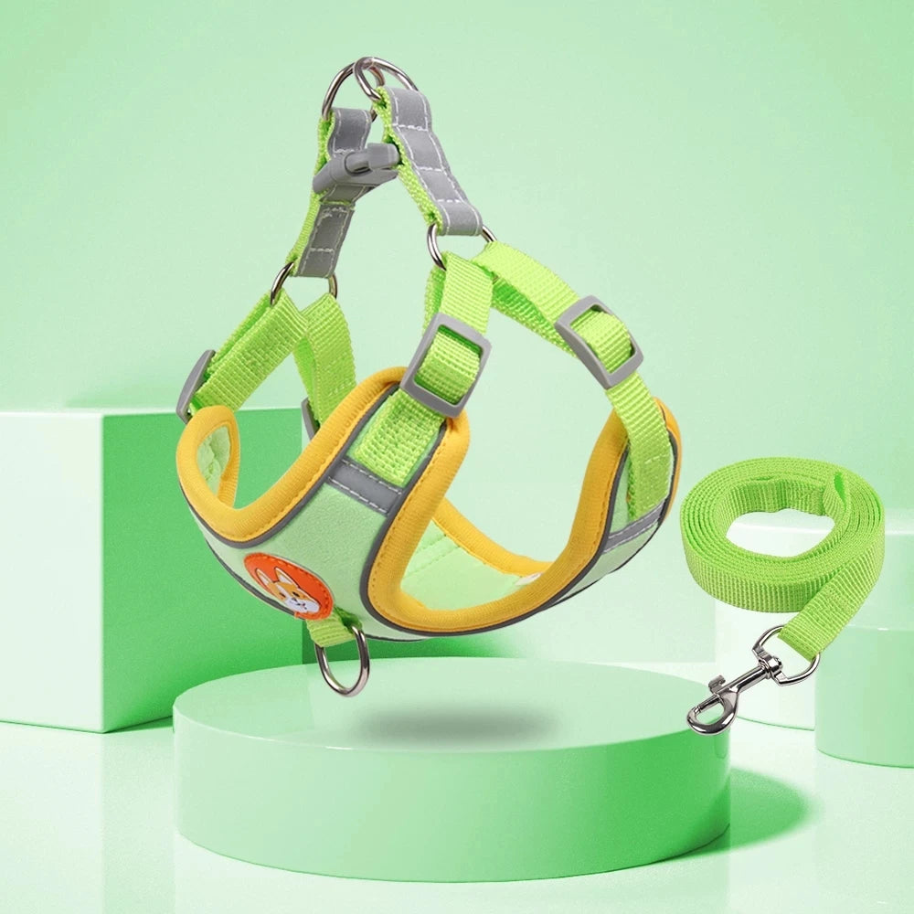 Reflective Step-In Harness Set