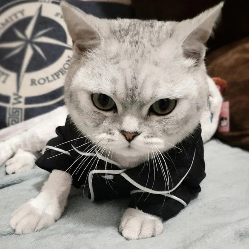Christmas Cat Hoodie Costume