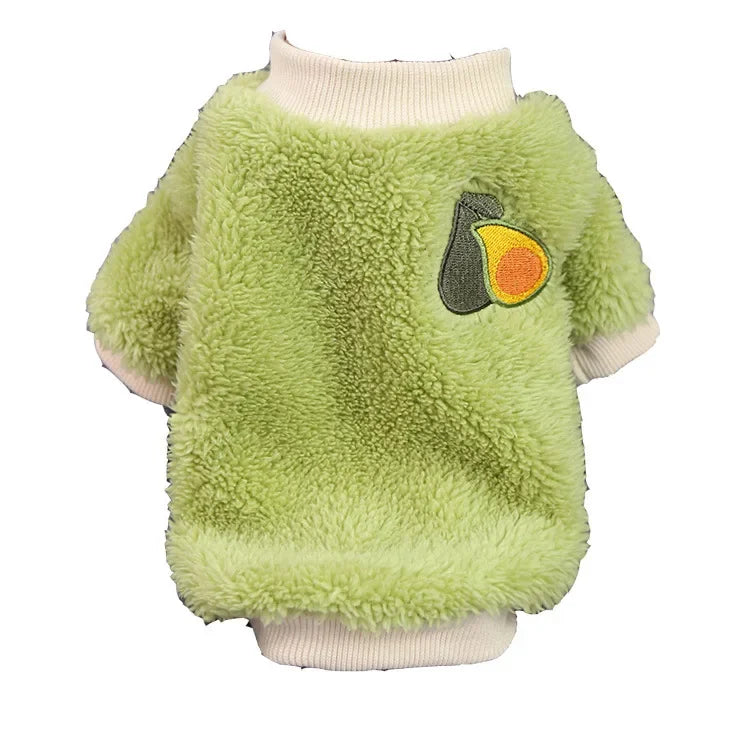 Fleece Printed Puppy Hoodie