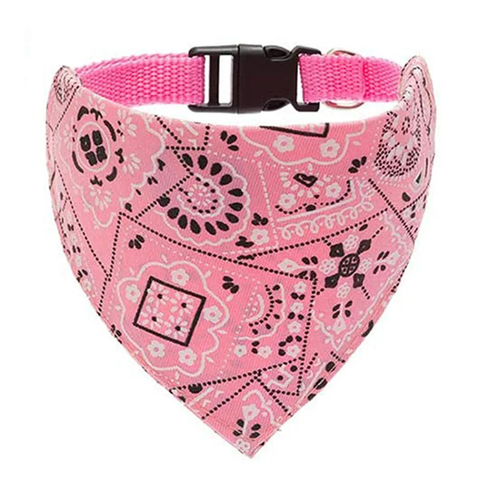 Adjustable Bandana Pet Collar