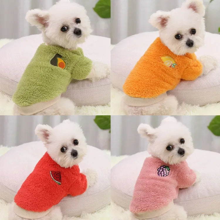 Fleece Printed Puppy Hoodie