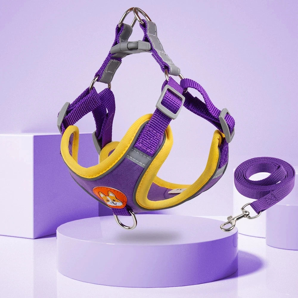 Reflective Step-In Harness Set