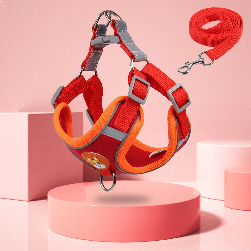 Reflective Step-In Harness Set