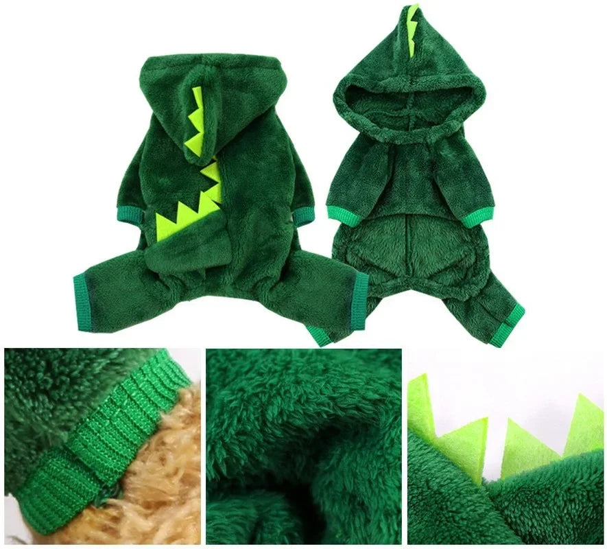 Fleece Dinosaur Pet Costume