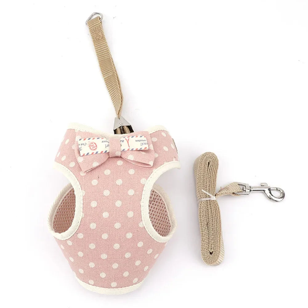 Padded Nylon Pet Harness Set