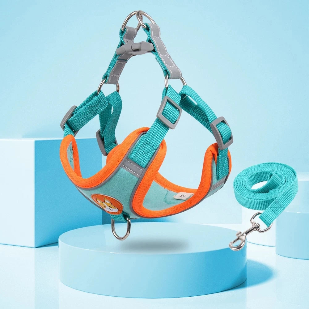 Reflective Step-In Harness Set