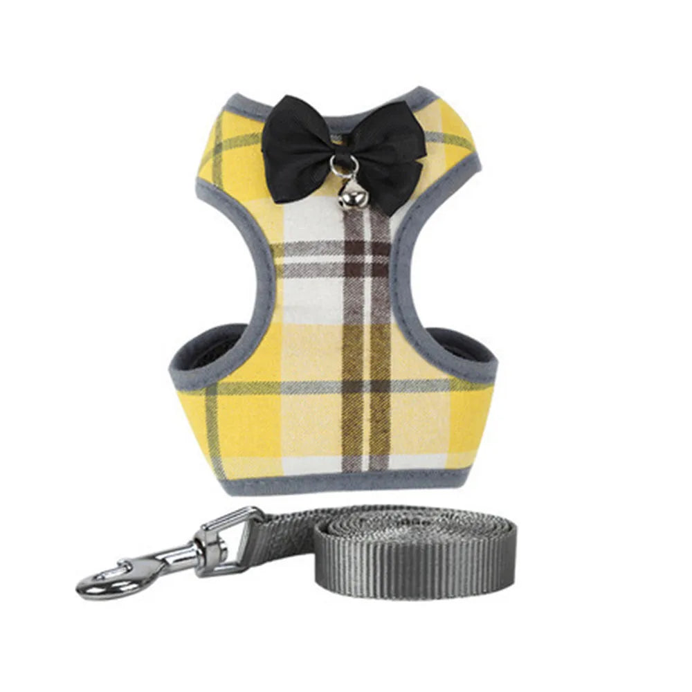 Padded Nylon Pet Harness Set