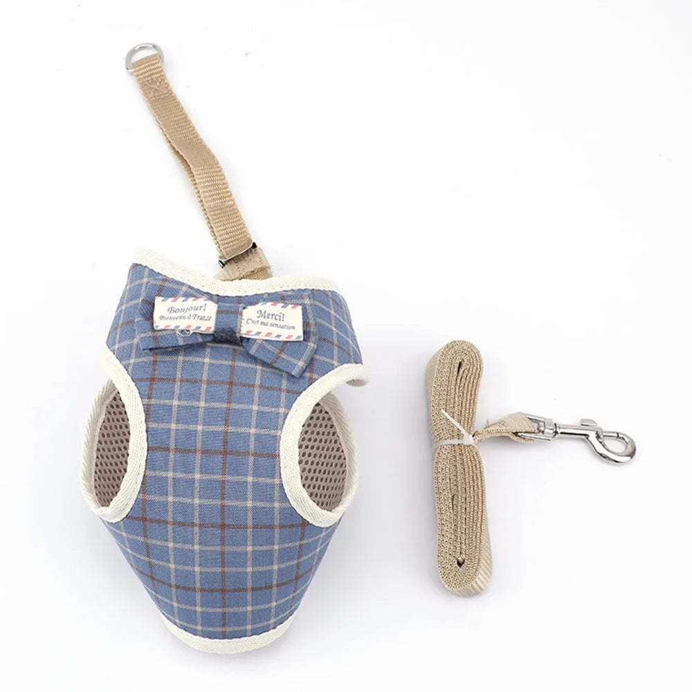 Padded Nylon Pet Harness Set