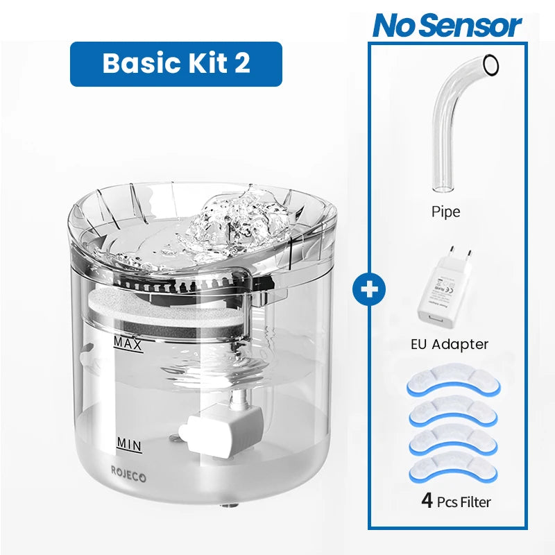 ROJECO Sensor Water Fountain