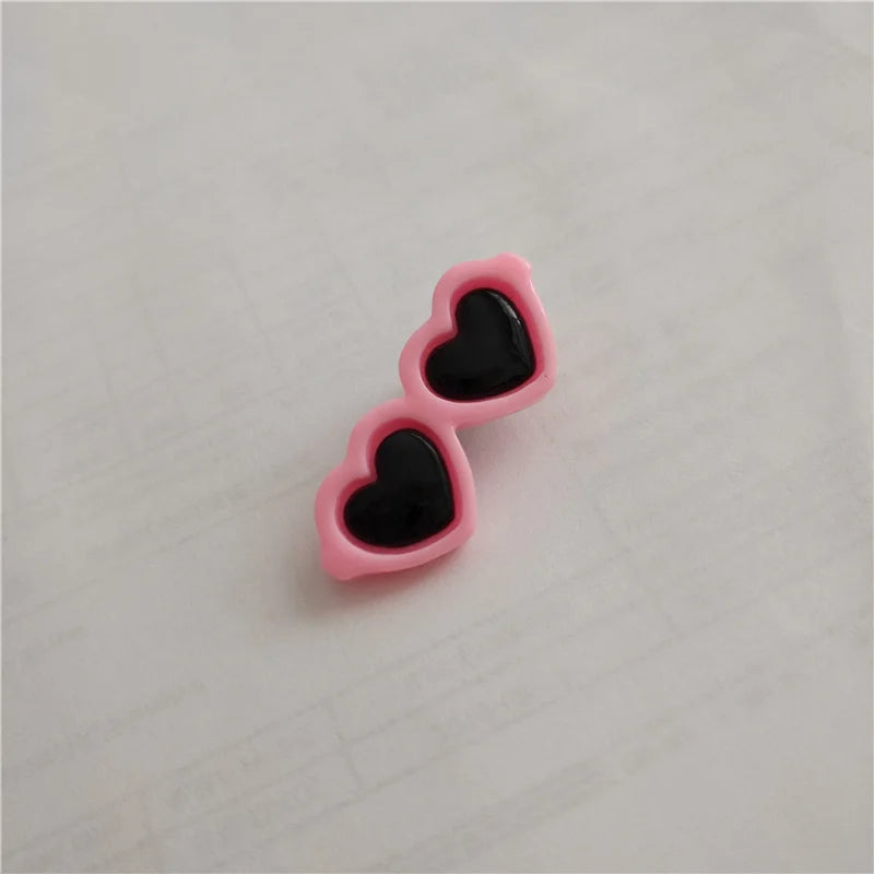 Heart Sunglasses Pet Hair Clip
