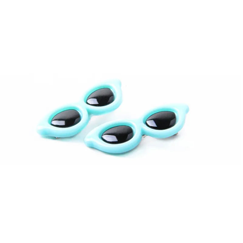 Heart Sunglasses Pet Hair Clip