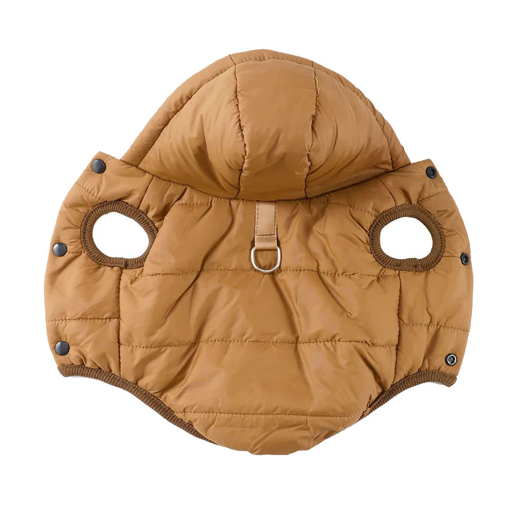 Hooded Fleece Pet Coat