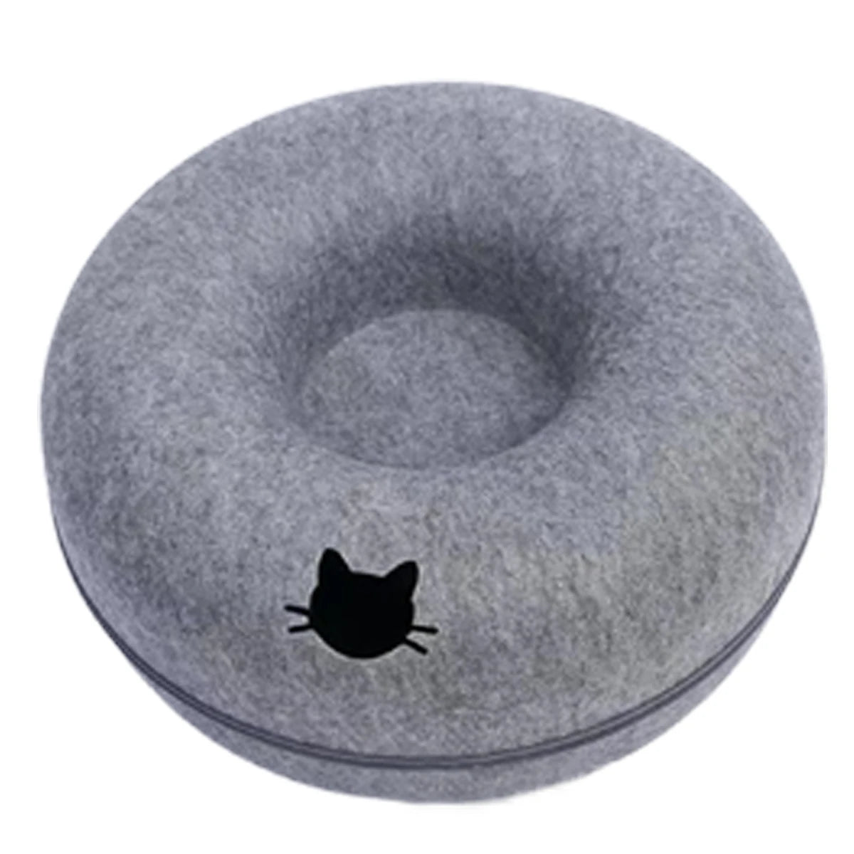 Felt Tunnel Donut Bed