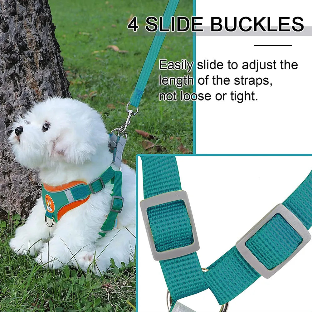 Reflective Step-In Harness Set