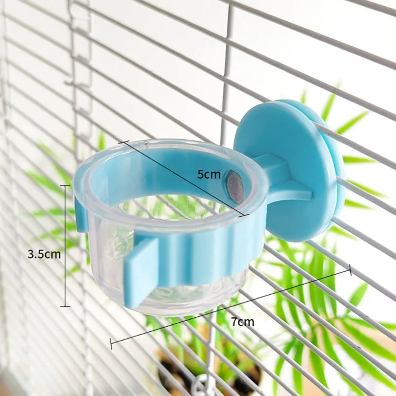 Hanging Split Parrot Bowl