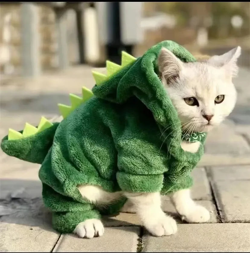 Fleece Dinosaur Pet Costume