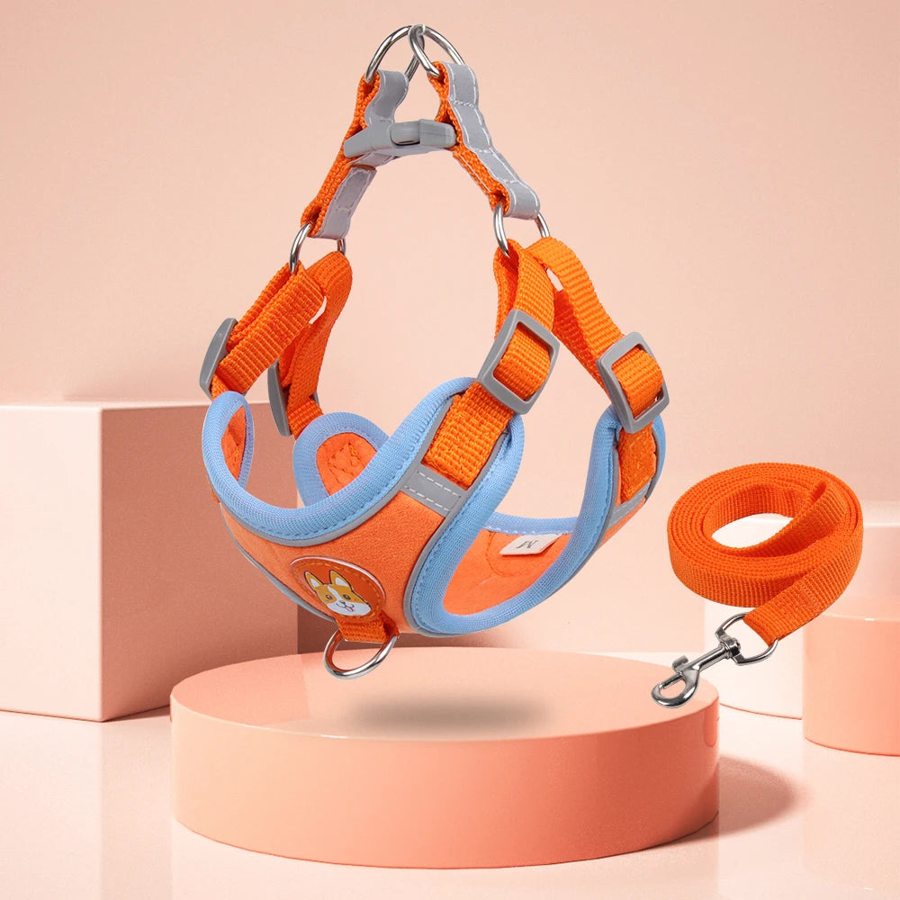 Reflective Step-In Harness Set