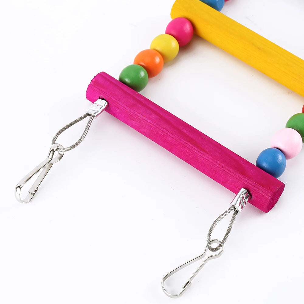 Twelve-Step Bird Climbing Ladder