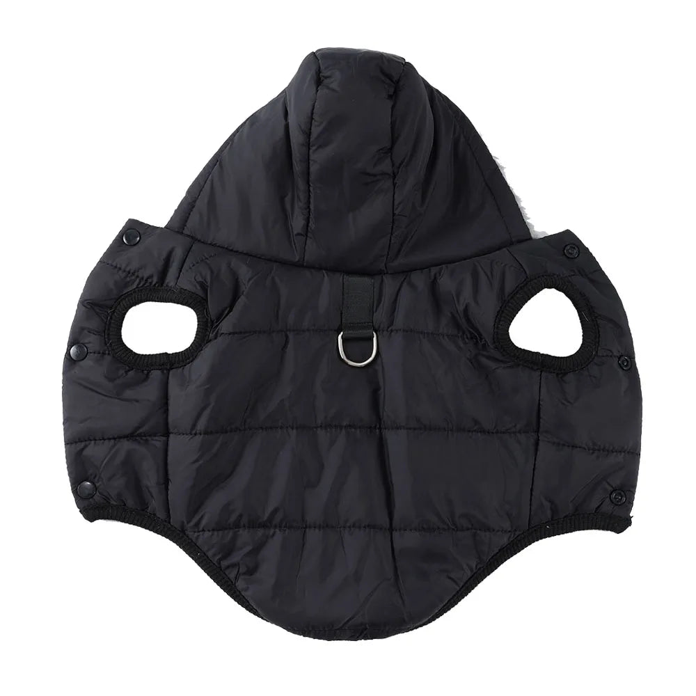 Hooded Fleece Pet Coat