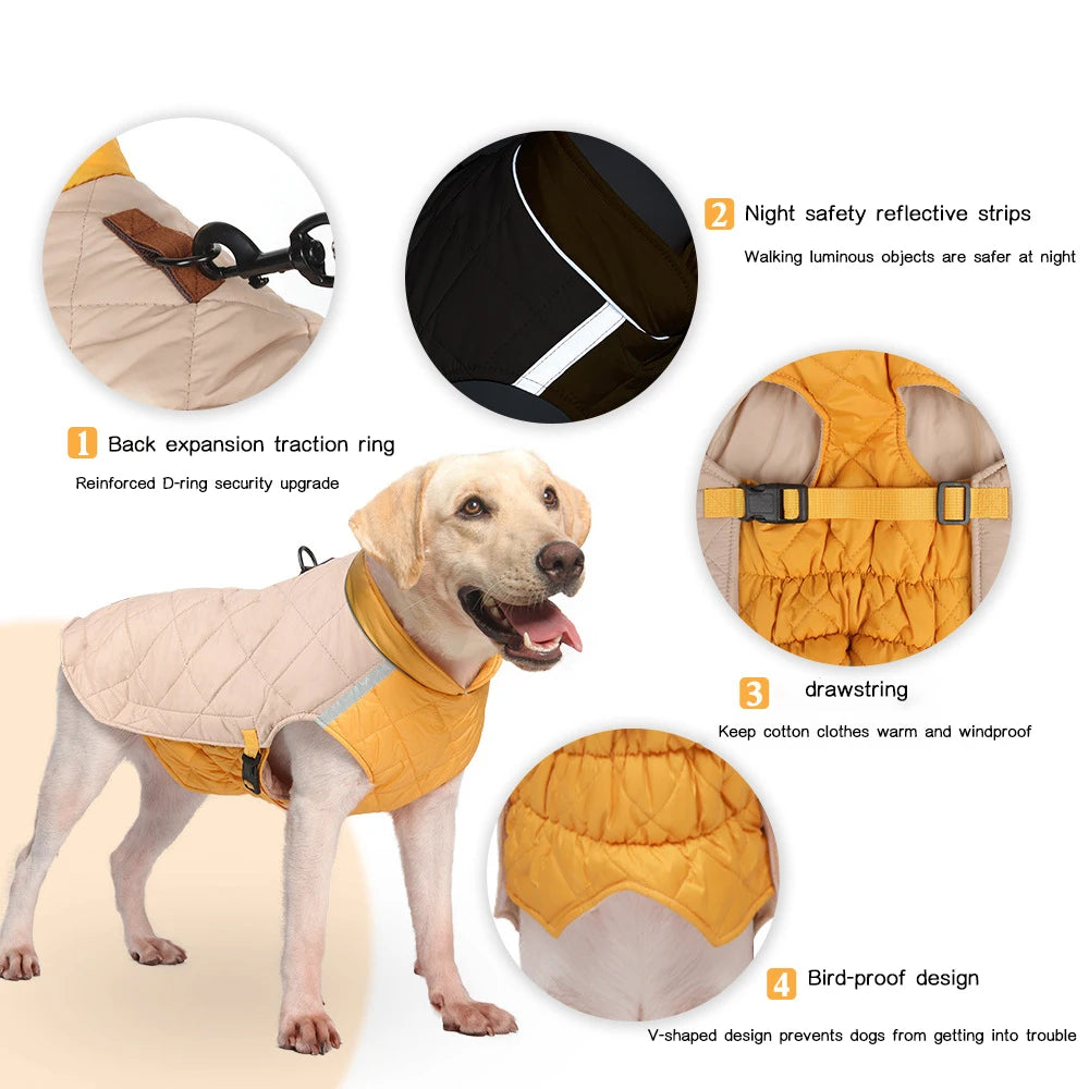 Padded Waterproof Dog Vest