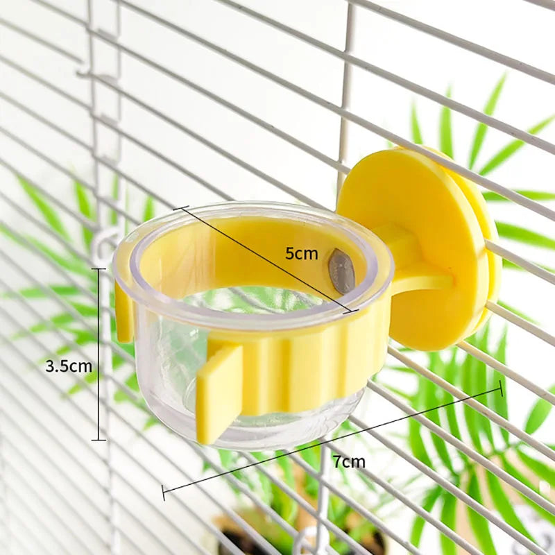 Hanging Split Parrot Bowl