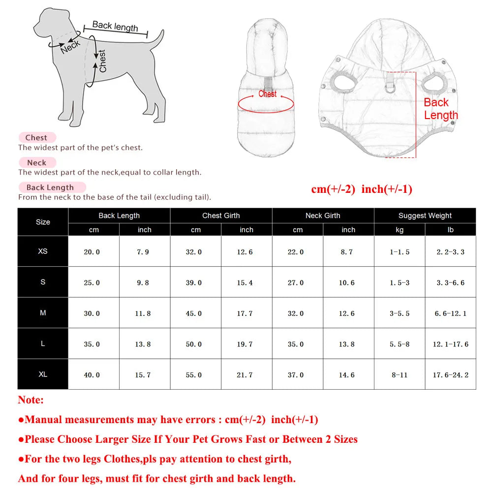 Hooded Fleece Pet Coat