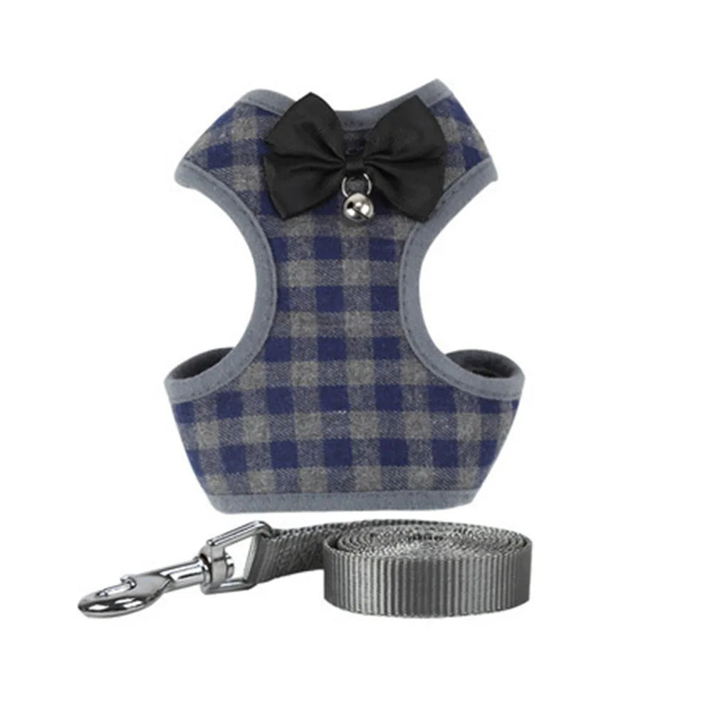 Padded Nylon Pet Harness Set