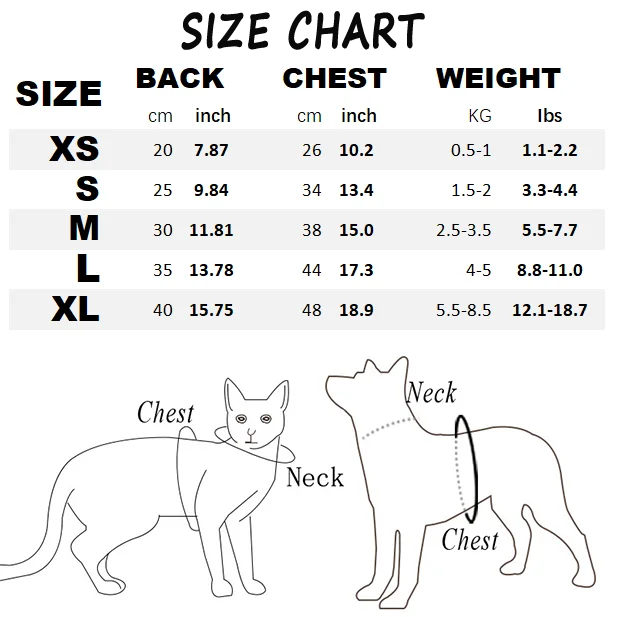 Striped Breathable Cat Vest