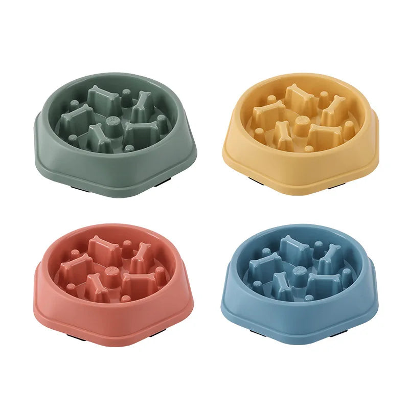 Round Slow Feeding Bowl