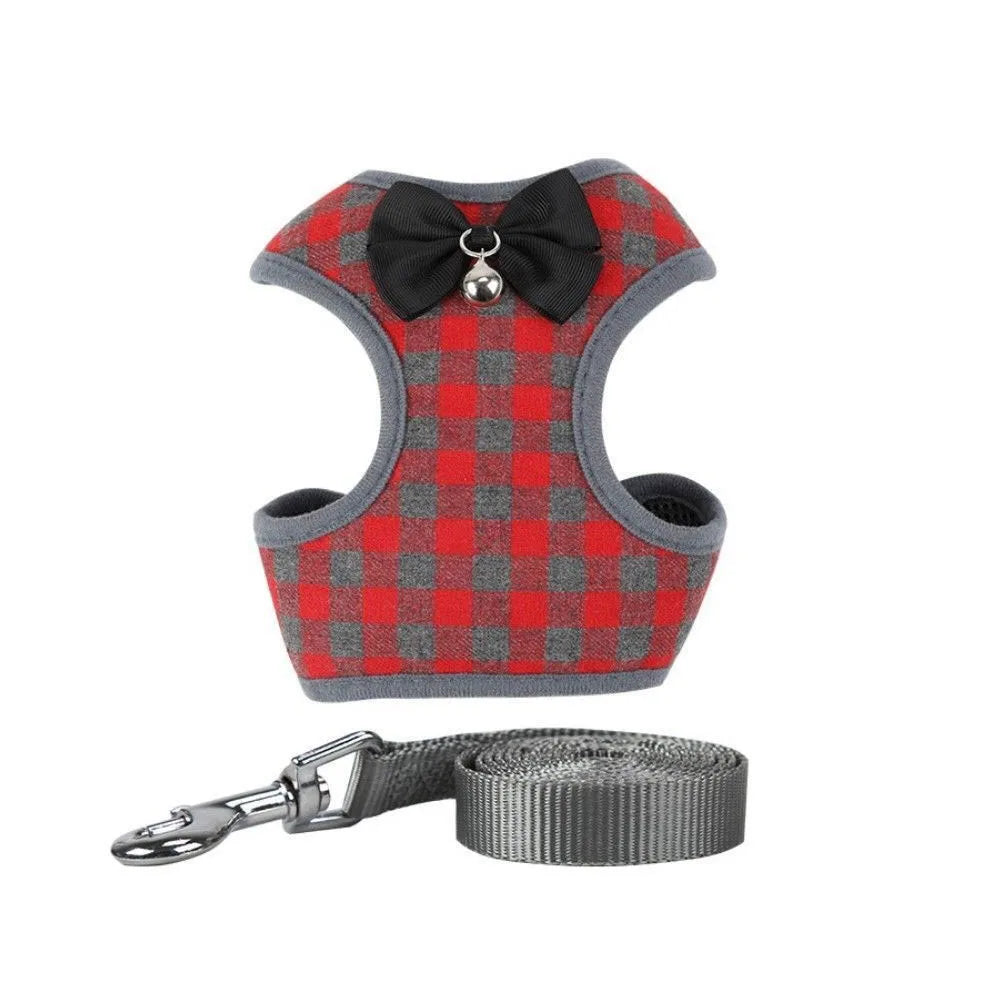 Padded Nylon Pet Harness Set