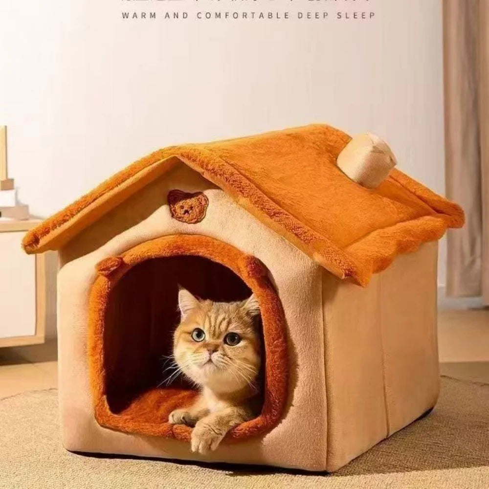 Washable House Style Pet Bed