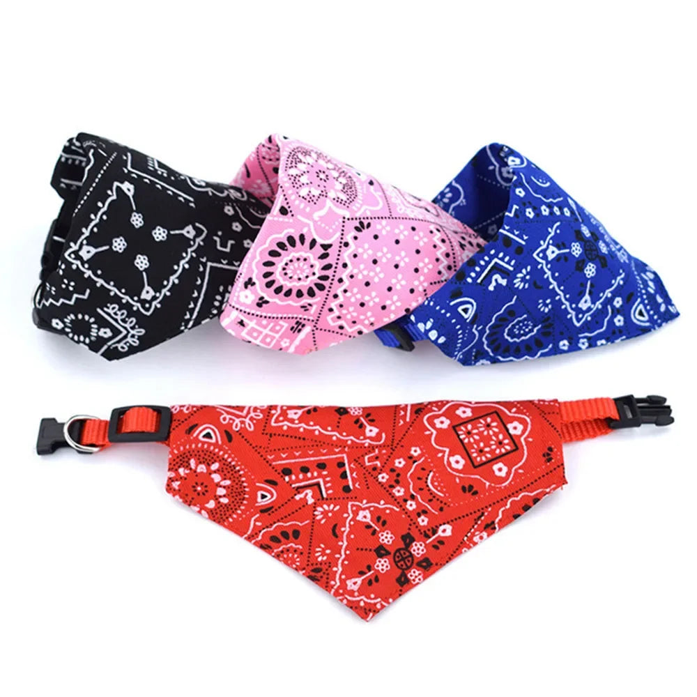 Adjustable Bandana Pet Collar